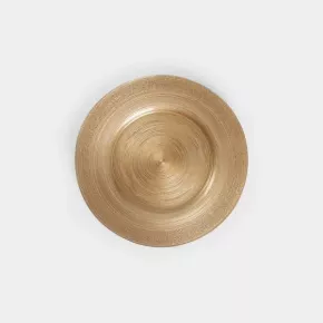Чиния HOMLA BLITS 32 CM, златна