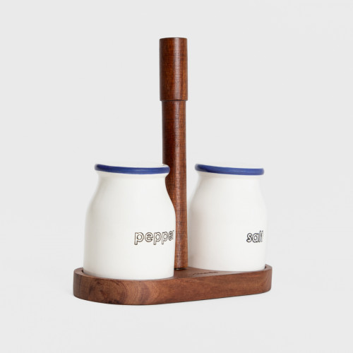 Сет за сол и пипер с поставка HOMLA MODERN Сет за сол и пипер с поставка HOMLA MODERN