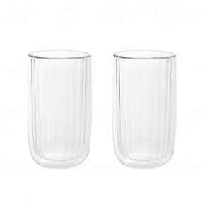 Сет чаши с двойно дъно 2 бр. HOMLA CEMBRA GROOVE 350 мл.