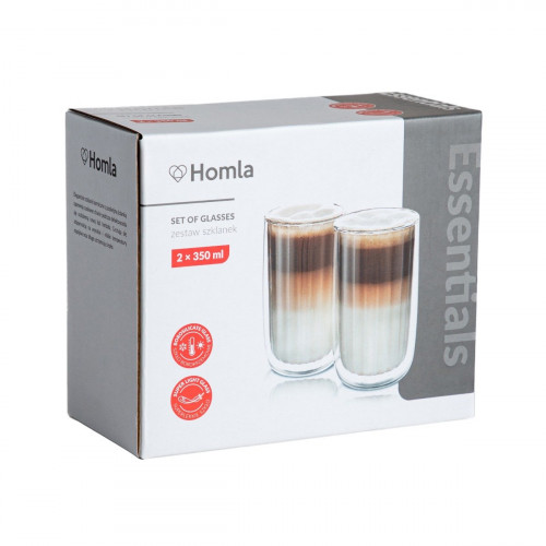 Сет чаши с двойно дъно 2 бр. HOMLA CEMBRA GROOVE 350 мл. Сет чаши с двойно дъно 2 бр. HOMLA CEMBRA GROOVE 350 мл.