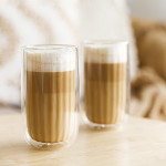 Сет чаши с двойно дъно 2 бр. HOMLA CEMBRA GROOVE 350 мл. Сет чаши с двойно дъно 2 бр. HOMLA CEMBRA GROOVE 350 мл.