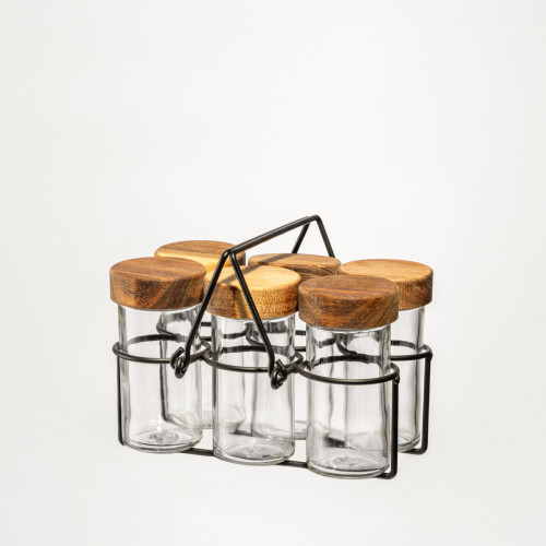 Сет подправки с поставка 7 части HOMLA METTERE Сет подправки с поставка 7 части HOMLA METTERE