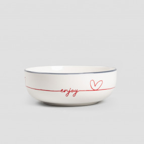 Купа HOMLA LOVELY LIFE 15 см., бял