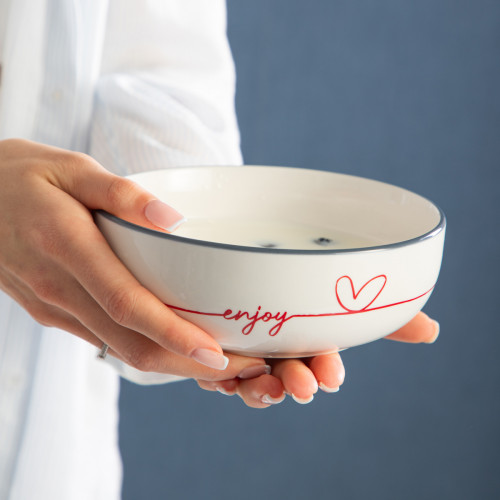 Купа HOMLA LOVELY LIFE 15 см., бял Купа HOMLA LOVELY LIFE 15 см., бял