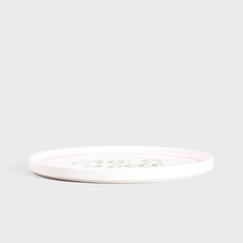 Чиния HOMLA SERRA 27 см., розов