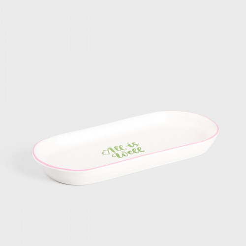 Плато HOMLA SERRA 26 см., бял