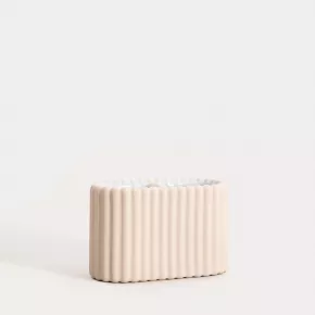 Чаша за баня HOMLA SOLVANI 13.9 x 6.7 x 8.8 см., бежова