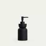 Диспенсър за течен сапун HOMLA ELVIA 7.2x7.2x17.5 см., черен