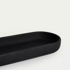 Сет за баня 3 части HOMLA LINEA MAT, черен