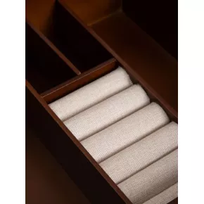 Кутия за бижута на два етажа HOMLA LIORE 20x20x13.5 см.
