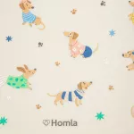 Сет детска кутия за храна и чаша HOMLA BITEA, дакел