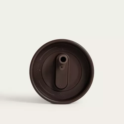 Термочаша със сламка HOMLA COCOA 500 мл., кафяв
