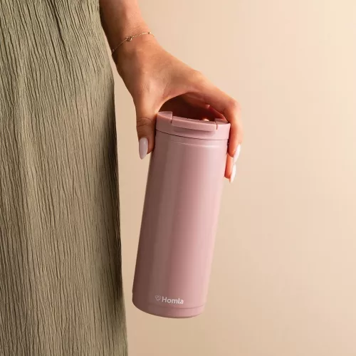 Термос HOMLA COCOA 400 мл., розов
