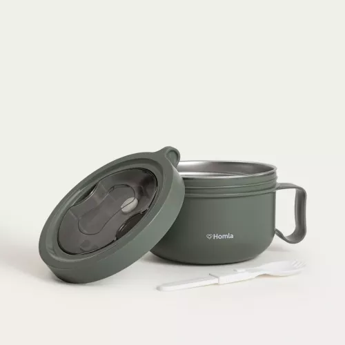 Кутия за храна HOMLA POPPIE 850 мл., зелен