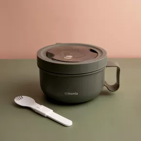 Кутия за храна HOMLA POPPIE 850 мл., зелен