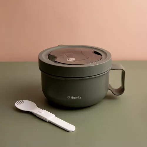 Кутия за храна HOMLA POPPIE 850 мл., зелен