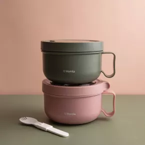 Кутия за храна HOMLA POPPIE 850 мл., зелен