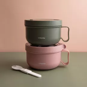 Кутия за храна HOMLA POPPIE 850 мл., розов