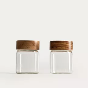 Сет буркани 2 бр. HOMLA WOODLY 200 мл.
