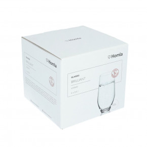 Чаши 4 бр. HOMLA BRILLIANT 400 мл.