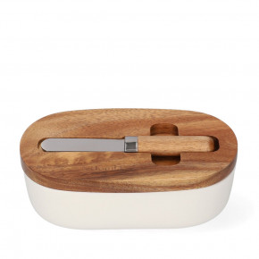 Съд за масло с нож HOMLA MOOKA