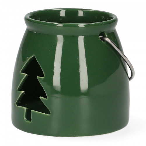 Свещник HOMLA TINSEL, зелен