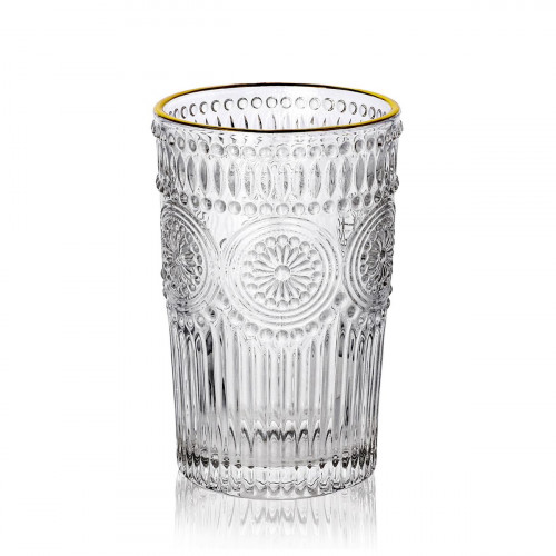 Чаша HOMLA BARREL 350 мл., златист