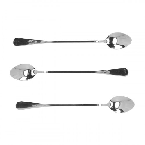 Сет лъжици за лате 3 бр. HOMLA STILO, сребрист