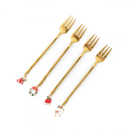 Сет десертни вилици 4 бр. HOMLA BLANE