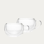 Сет чаши с двойно дъно 2 бр. HOMLA CEMBRA 270 мл.