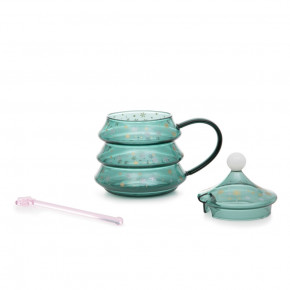 Чаша с капак и бъркалка HOMLA BENICA 400 мл.