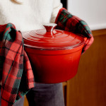 Тенджера HOMLA ANDREAS 4000 мл., червен