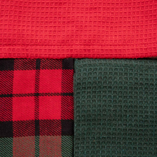 Сет кухненски кърпи 3 части HOMLA TARTAN 65x45 см.