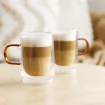 Сет чаши с двойно дъно 2 бр. HOMLA CEMBRA RETRO 350 мл.