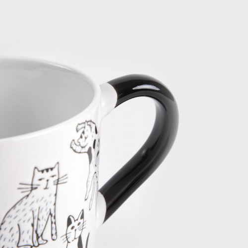 Чаша HOMLA HUROS 450 мл., котка