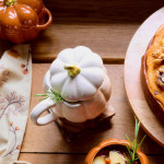 Чаша с капак HOMLA PUMPKIE 600 мл., бял