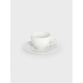 Чаша с чиния HOMLA SIENA 240 мл., бял