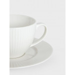 Чаша с чиния HOMLA SIENA 240 мл., бял