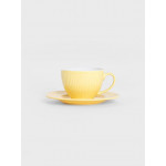 Чаша с чиния HOMLA SIENA 240 мл., жълт