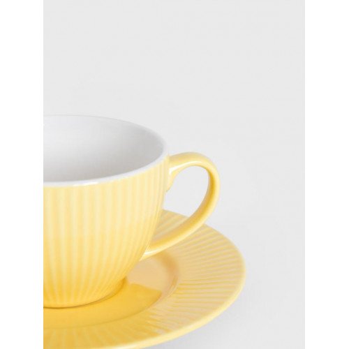 Чаша с чиния HOMLA SIENA 240 мл., жълт