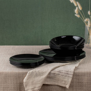 Сет чинии за хранене 18 части EXCELSA CAPRI, черен