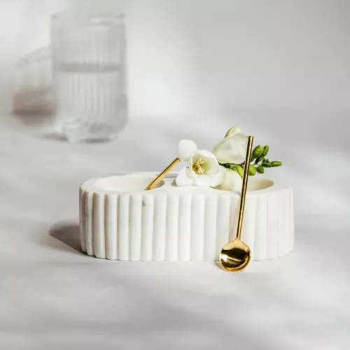 Сет за подправки 3 части HOMLA MARBLE STRIPES