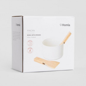 Купа за салата с прибори HOMLA FINCAN 16 см.