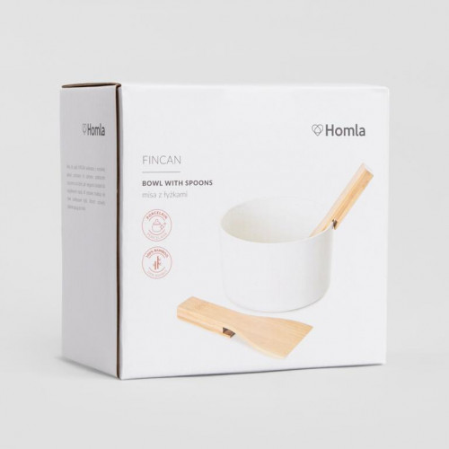 Купа за салата с прибори HOMLA FINCAN 16 см.