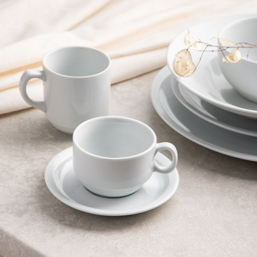 Чаша с чиния HOMLA VIENNA 230 мл.