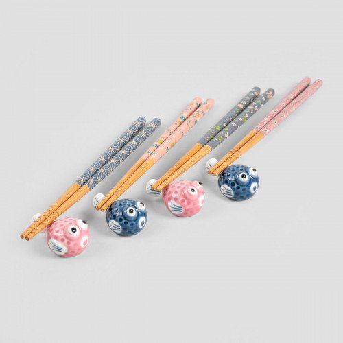 Сет прибори за суши и поставки 8 части HOMLA KIOTO Сет прибори за суши и поставки 8 части HOMLA KIOTO