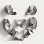 Форми за бисквити 6 части HOMLA GHOST TOWN