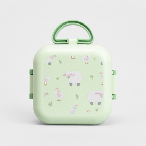 Кутия за храна - детска HOMLA B2 PECORA 1150 мл., зелен