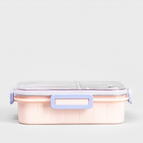 Кутия за храна 3 части HOMLA B2 DELVOR 750 мл., розов