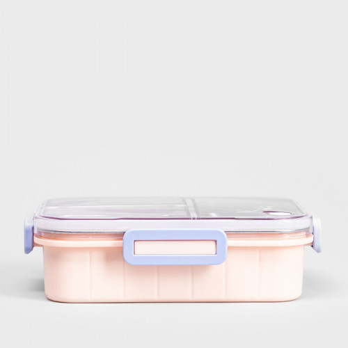 Кутия за храна 3 части HOMLA B2 DELVOR 750 мл., розов Кутия за храна 3 части HOMLA B2 DELVOR 750 мл., розов